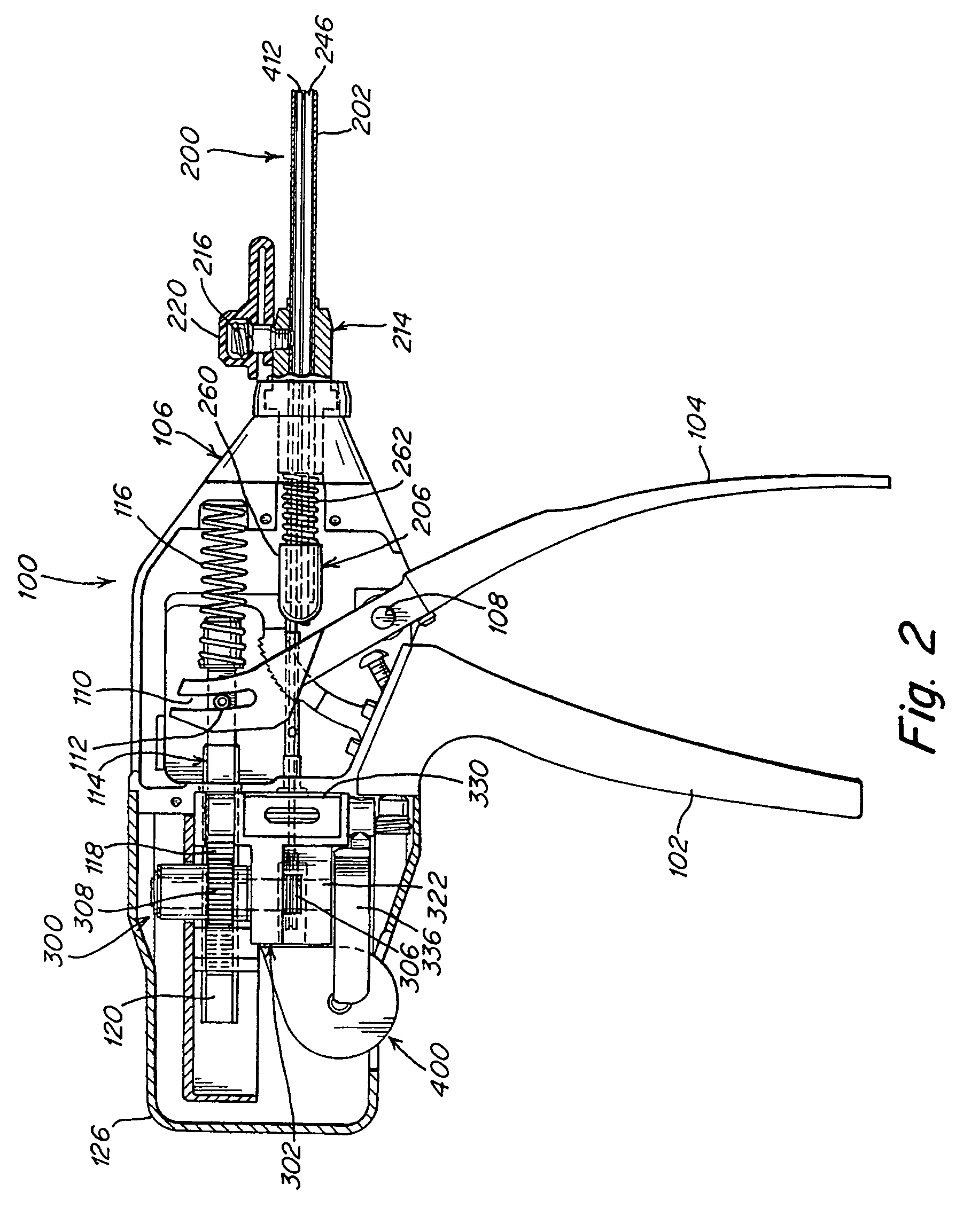 Surgical suturing instrument and method of use