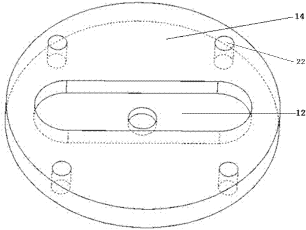 Extrusion moulding mold and method in semi-solid state preparation method of aluminium-coating magnesium composite pipe