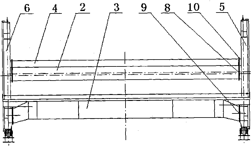 Integral assembling process for car tippler