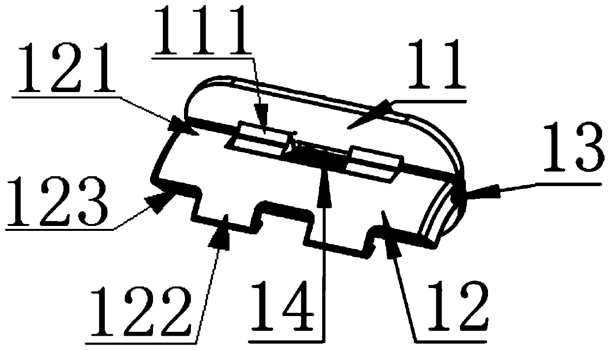 Clamp mounting piece