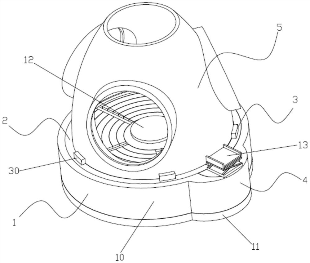 A large-scale glass fiber reinforced plastic wind turbine shroud positioning and punching tool