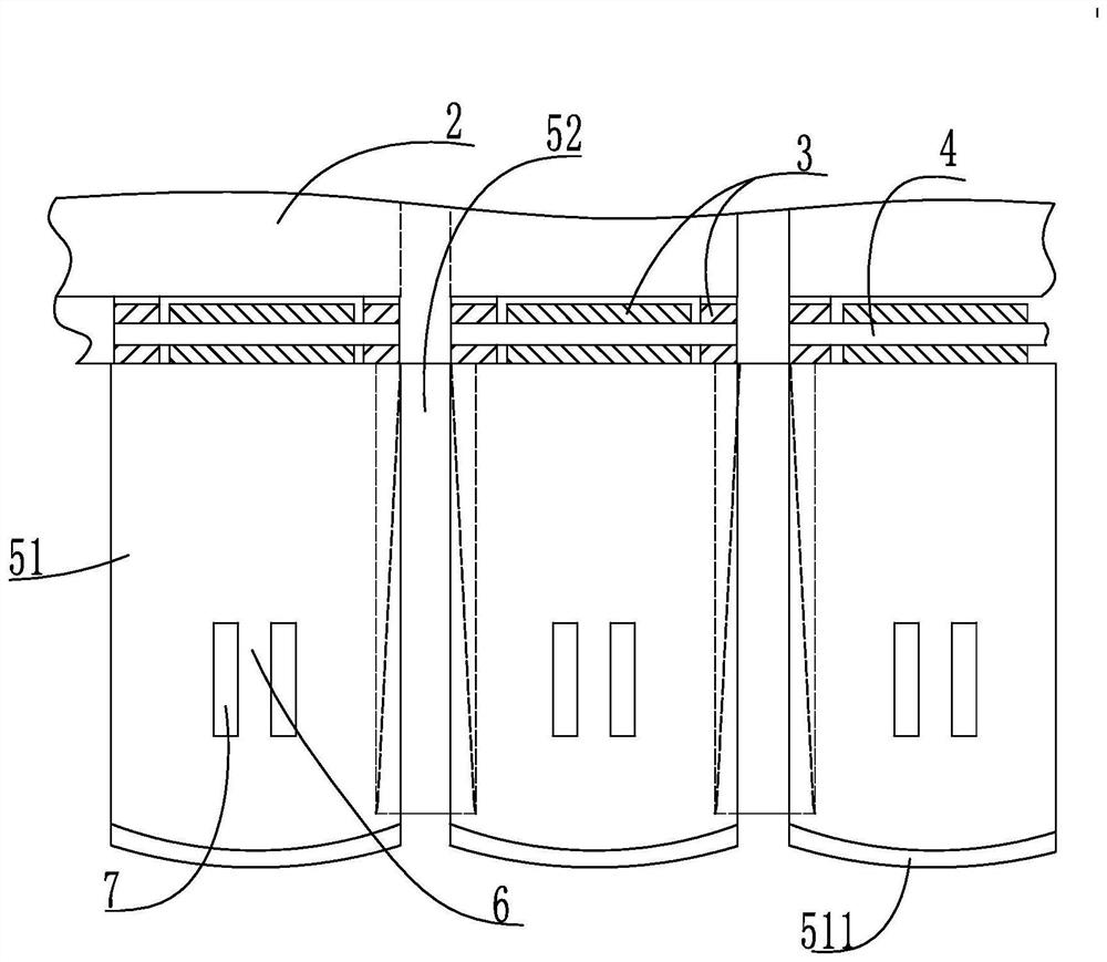 Inner valve of a cast-in-place large pipe pile hole forming device and its application method