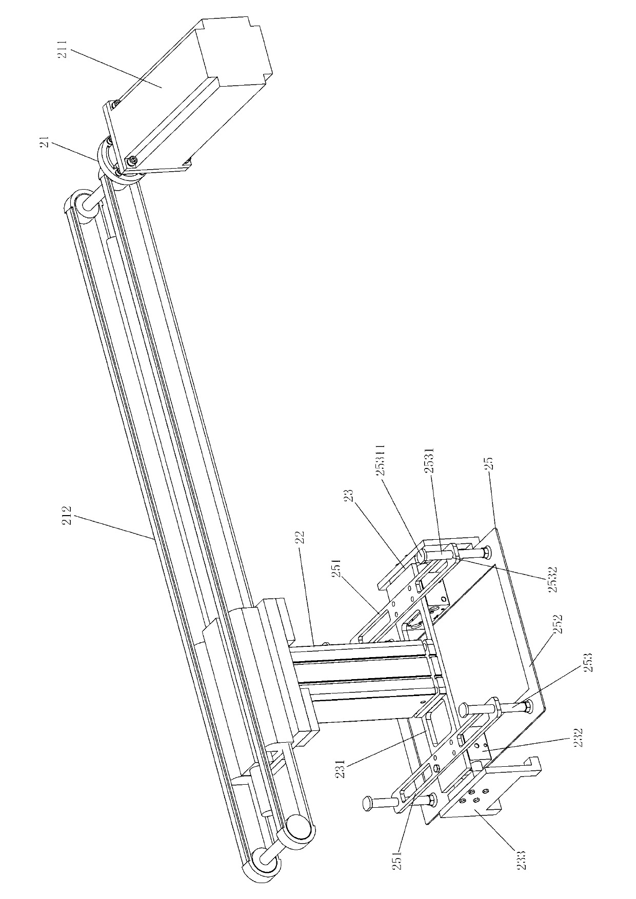 Automatic framing machine for freeze-drying lines