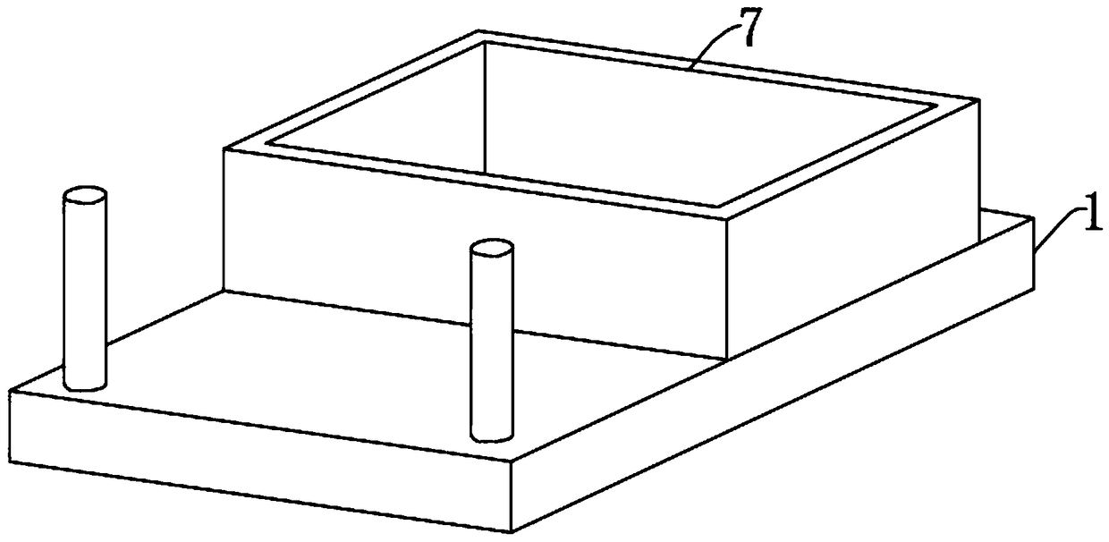 Metal scrap collecting device for hardware product polishing