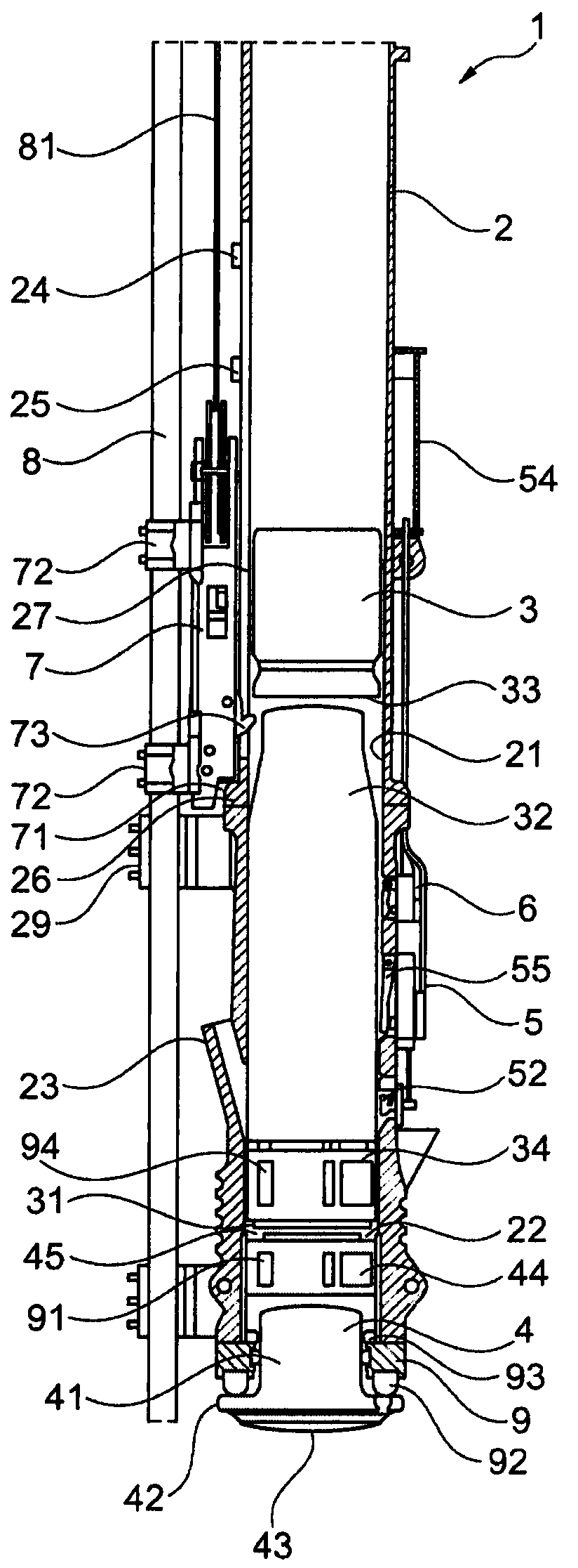 Diesel pile hammer