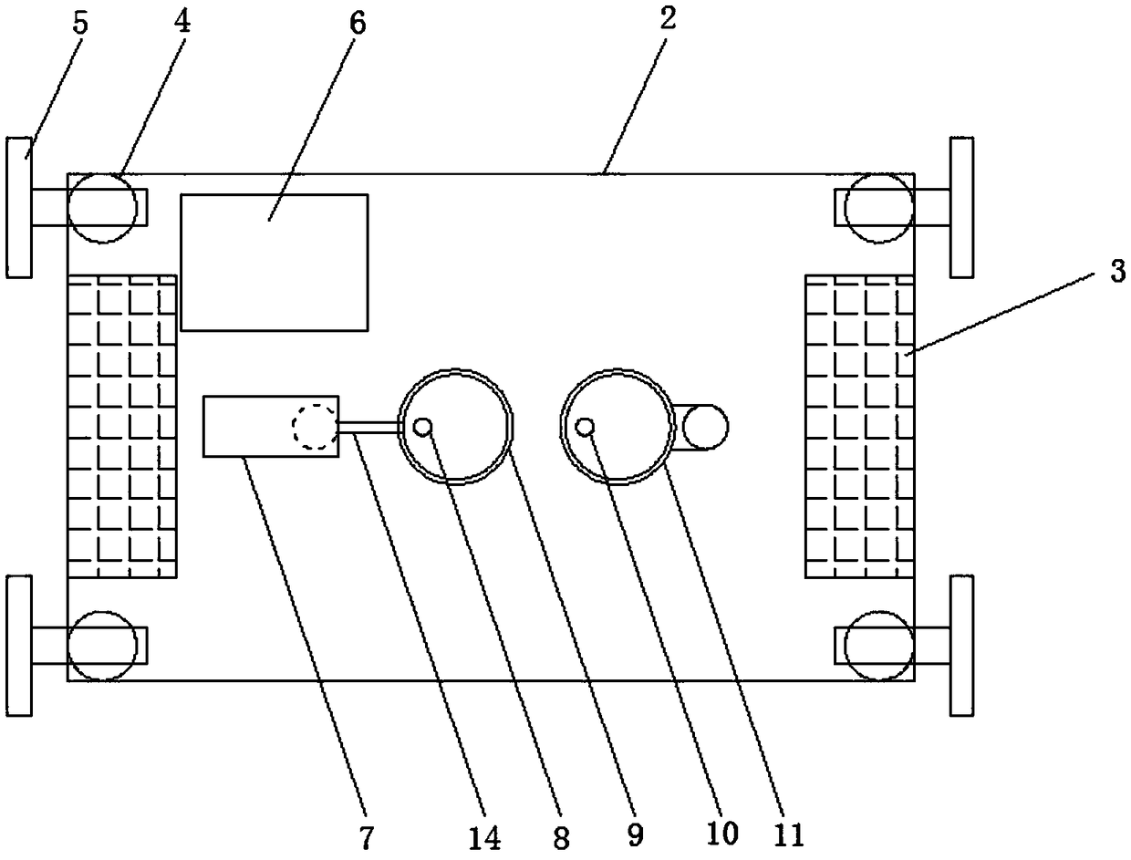 Thermal exploitation device of offshore heavy oil field