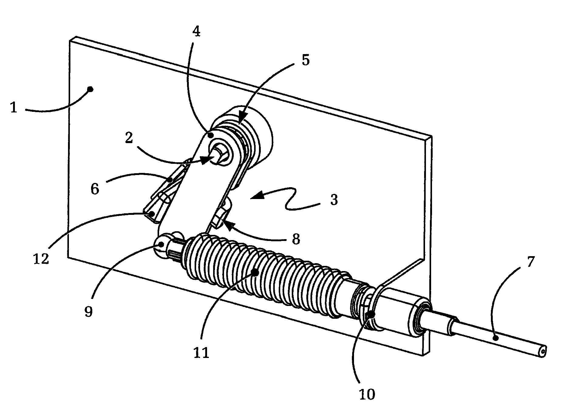 Emergency unlocking device for a parking lock