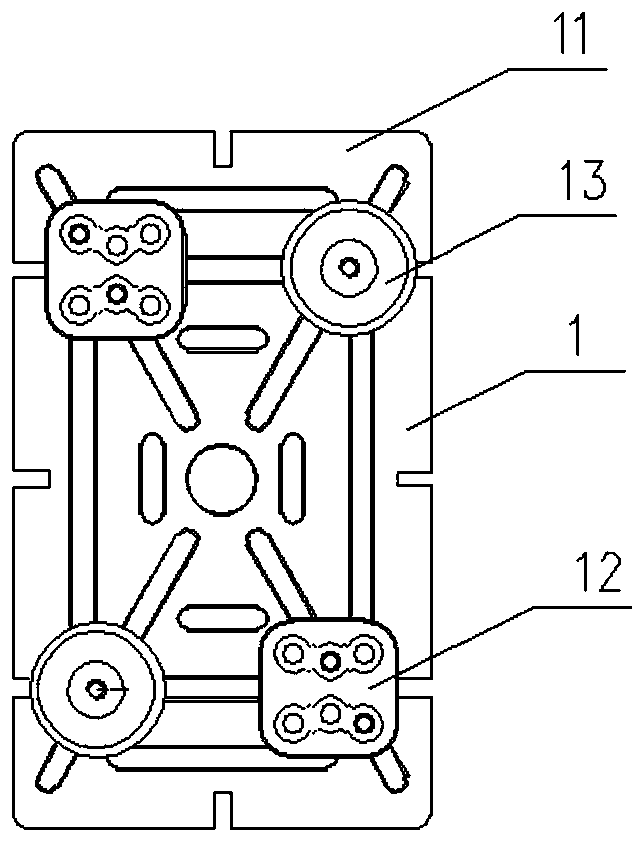 Size-adjustable motor coil winding tool and winding method based on tool