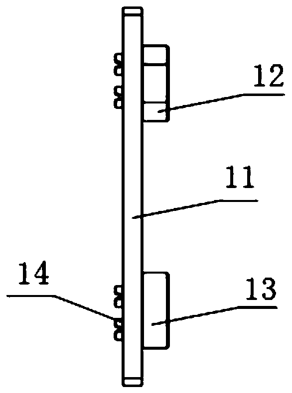 Size-adjustable motor coil winding tool and winding method based on tool