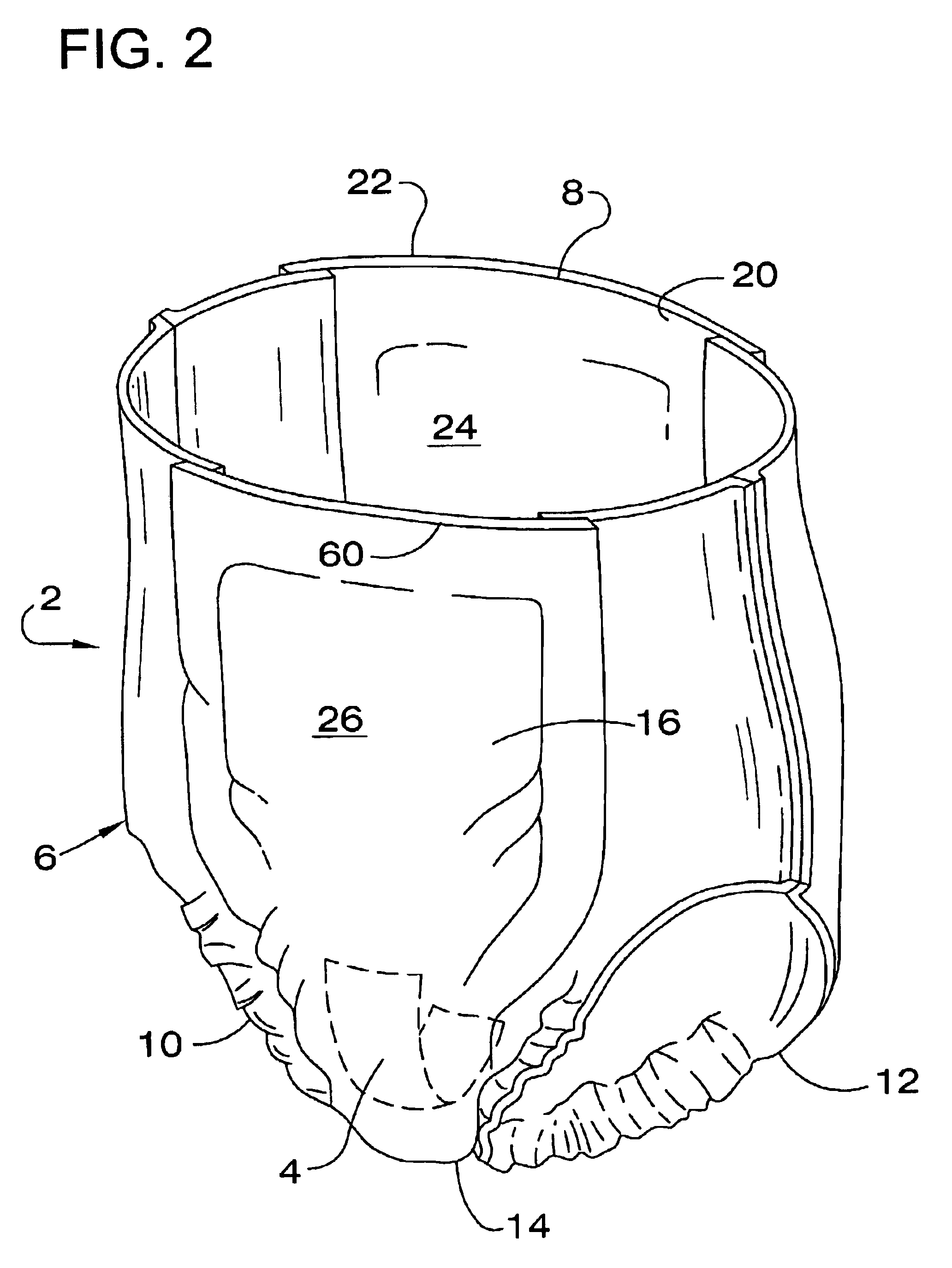 Process for manufacturing a toilet training article containing effervescent agent