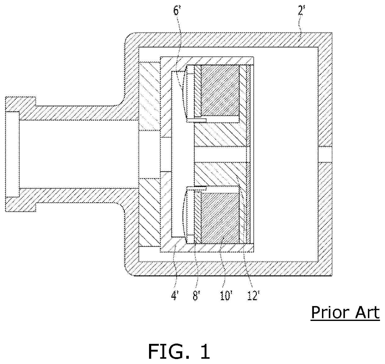 Rectangular microspeaker