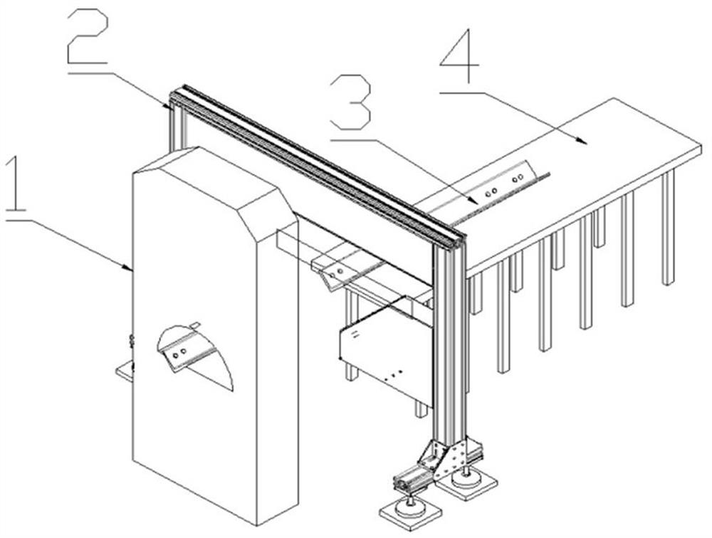 Electric power angle steel intelligent detection system and method based on image recognition