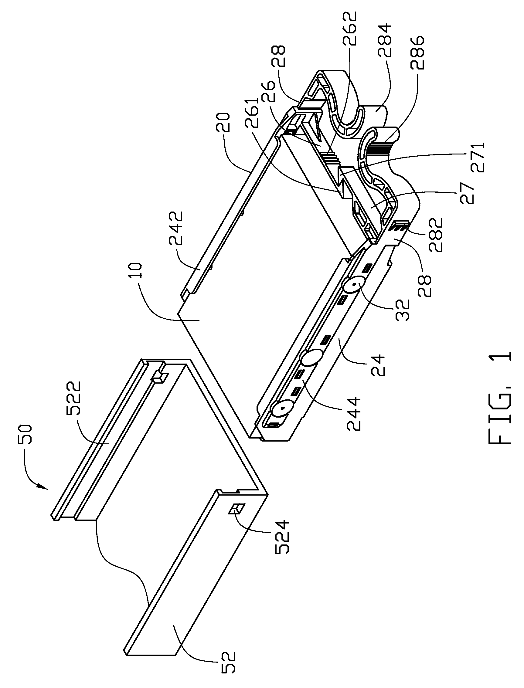 Fixing apparatus for hard disk drive