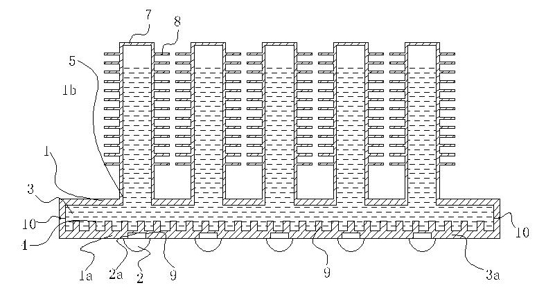 High-power light-emitting diode (LED) lamp