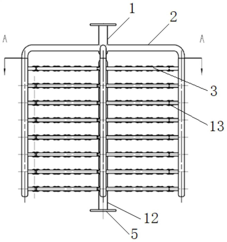 A bionic-based three-dimensional spider web laminated tube heat exchanger