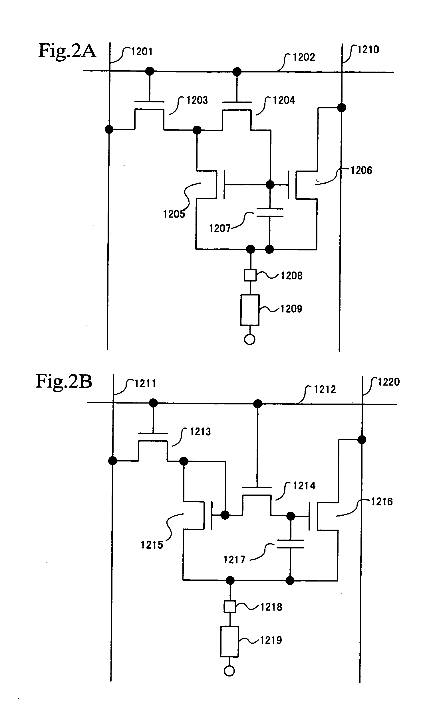 Display device and electronic equipment using the same