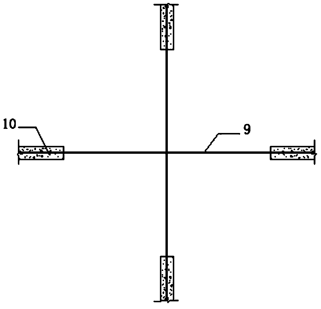 Copper plate grounding grid antistatic terrazzo floor construction process