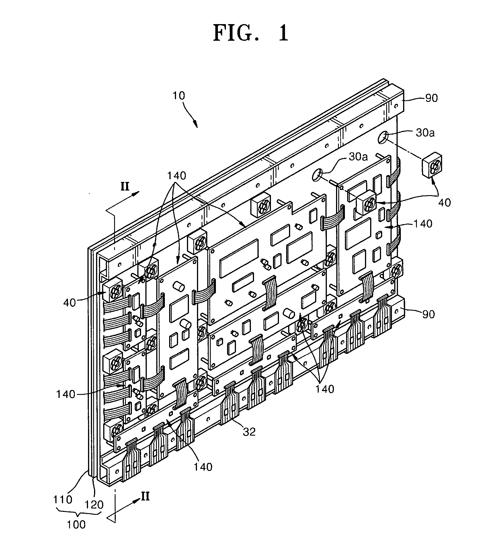 Plasma display module