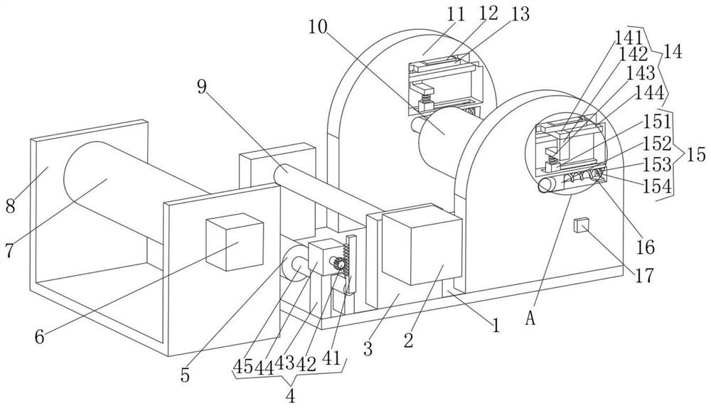 An electronic automatic stop device for reel machine