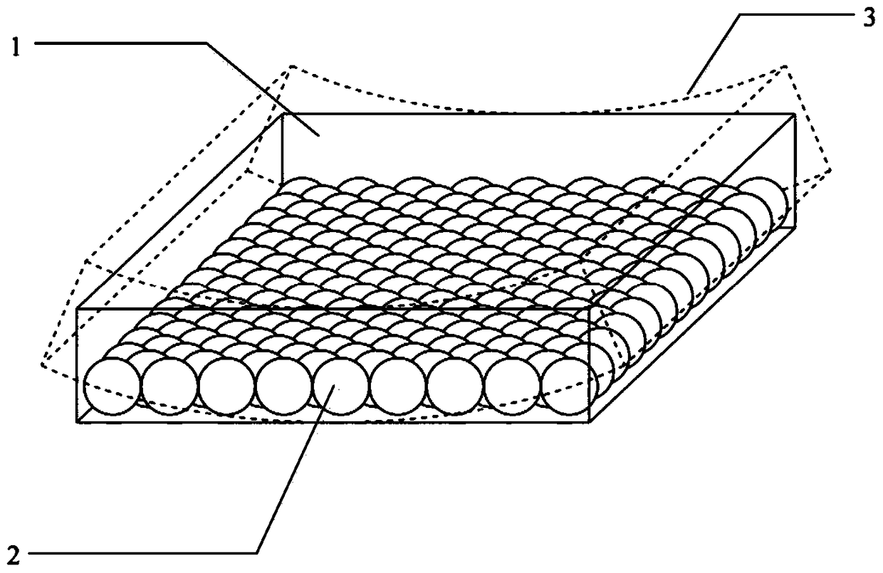 Ultraviolet light-driven molecular crystal-polymer composite film material and preparation method thereof