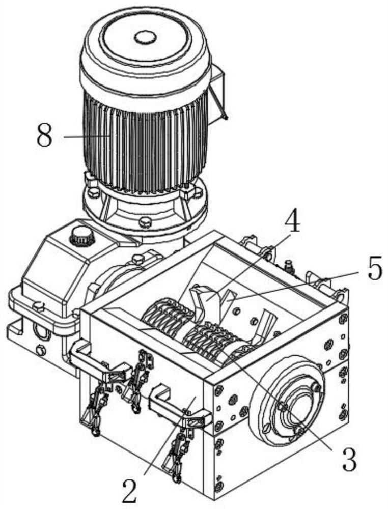 Extraction device and method for extracting heavy metals from lead-zinc tailings