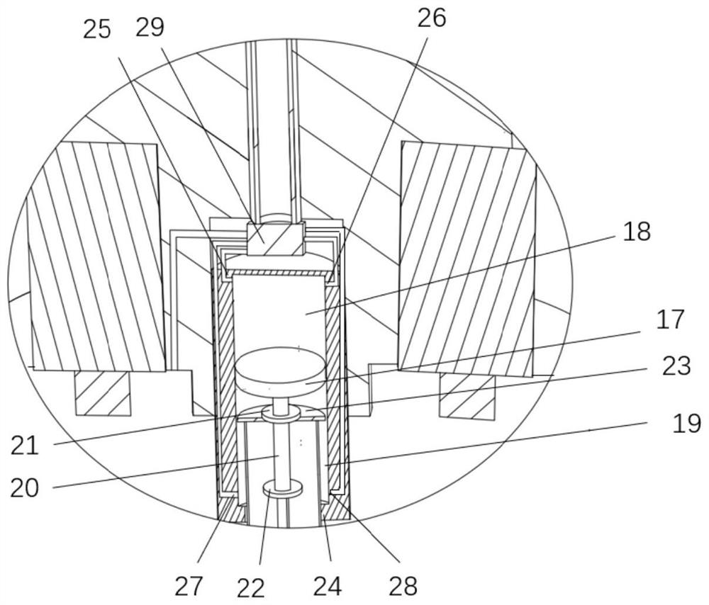 Self-cleaning water quality detection device and water quality detection method