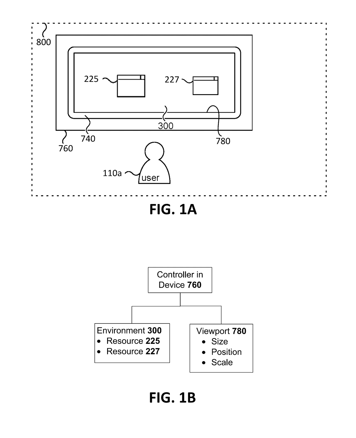 User interaction with desktop environment