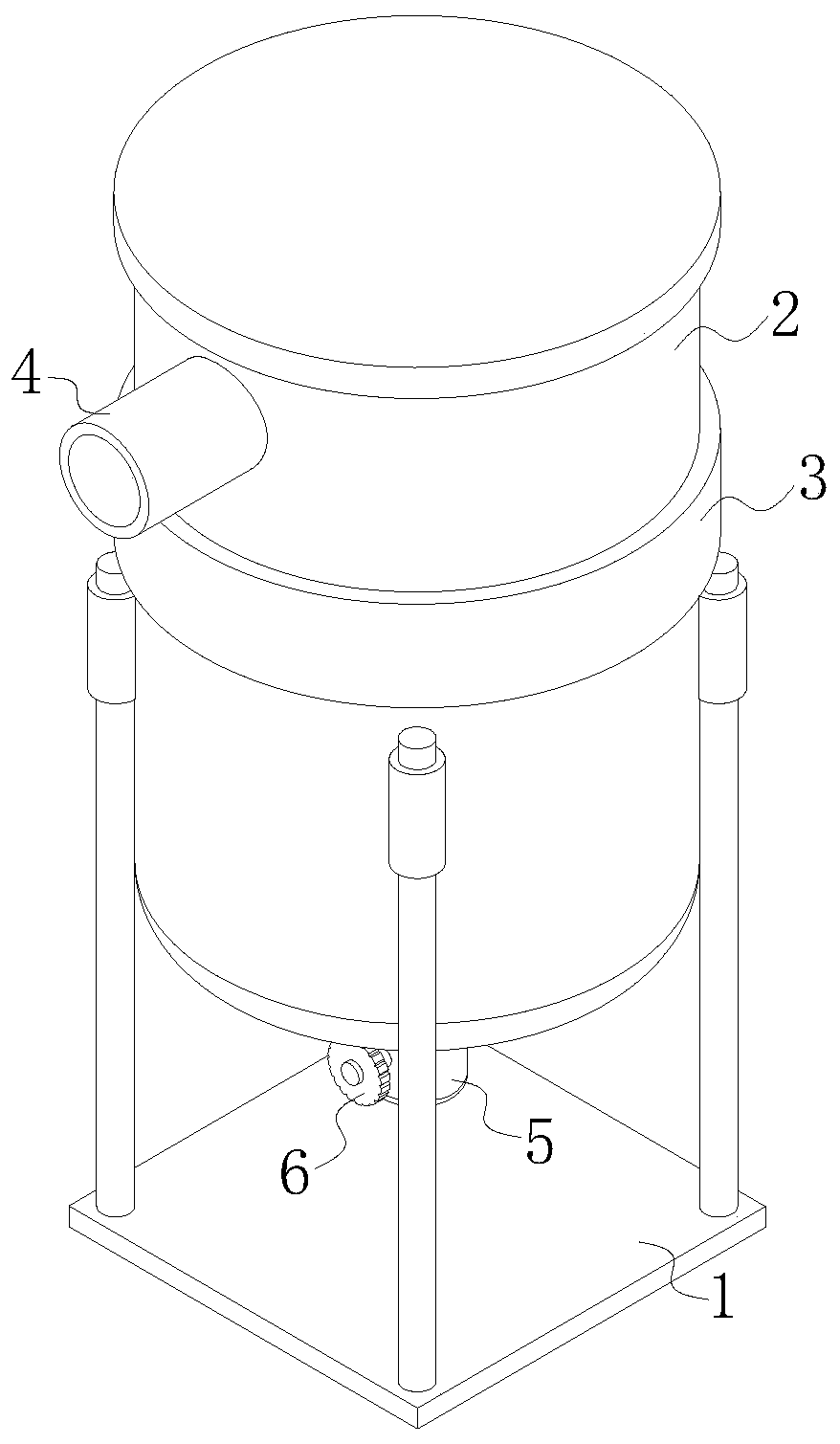 Sewage treatment equipment for textile production