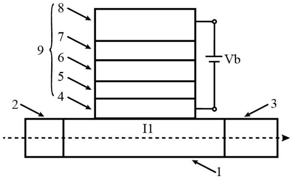 Magnetic memory cell and data writing method