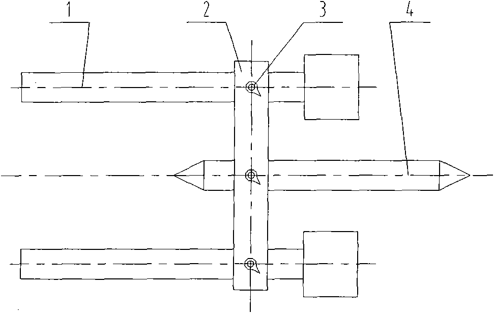 Centre line marking device