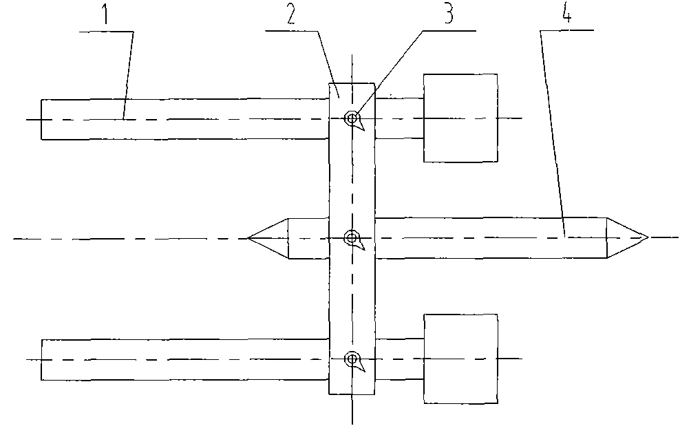 Centre line marking device