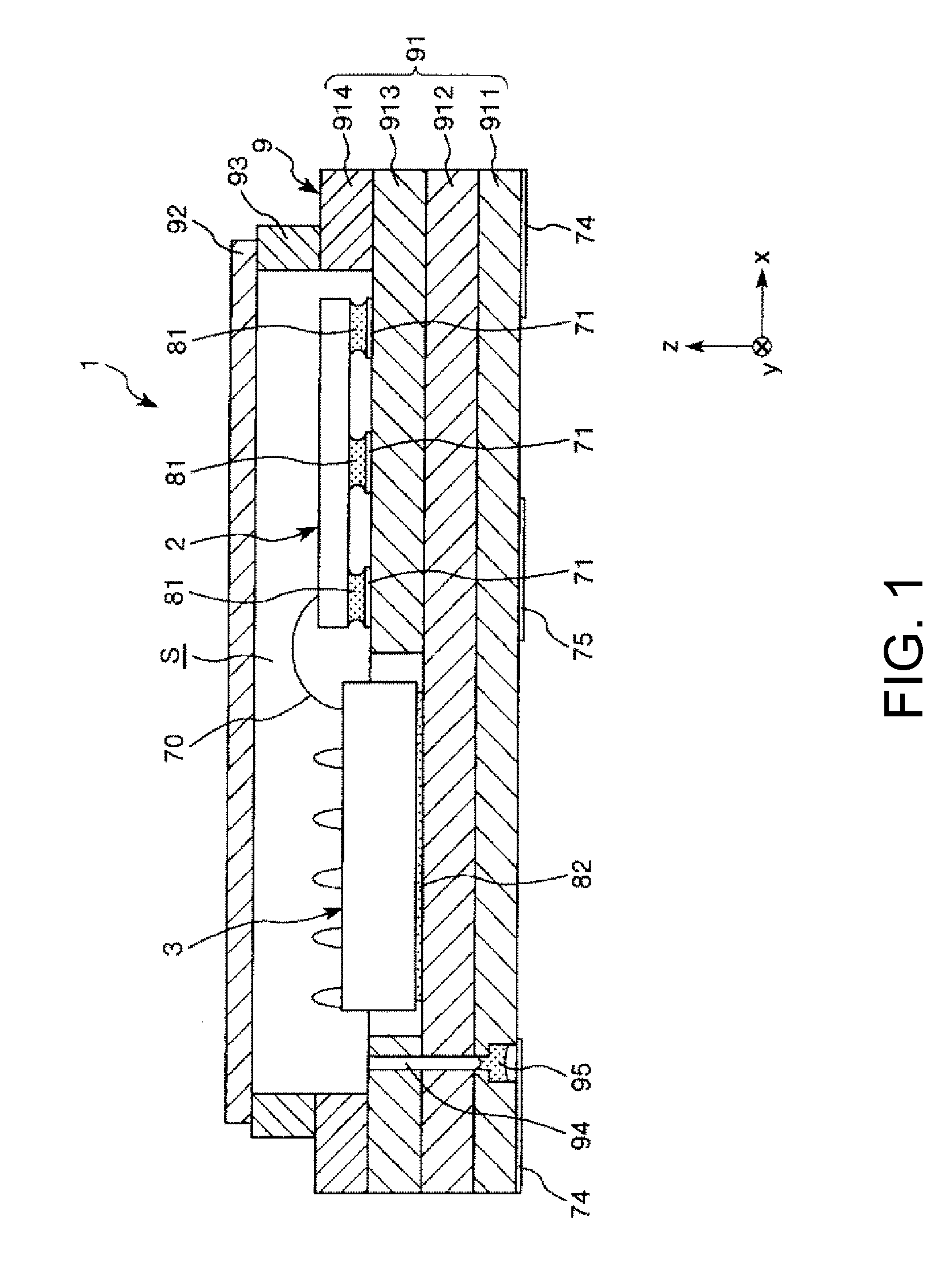 Angular velocity sensor, electronic apparatus, and moving object