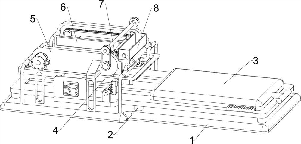 A precision printing error proofing equipment for garment production