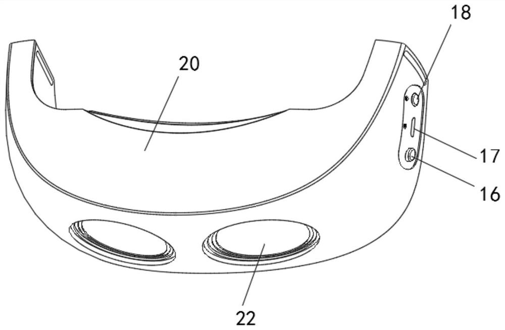 Automatic training instrument for preventing short-sighted of teenagers