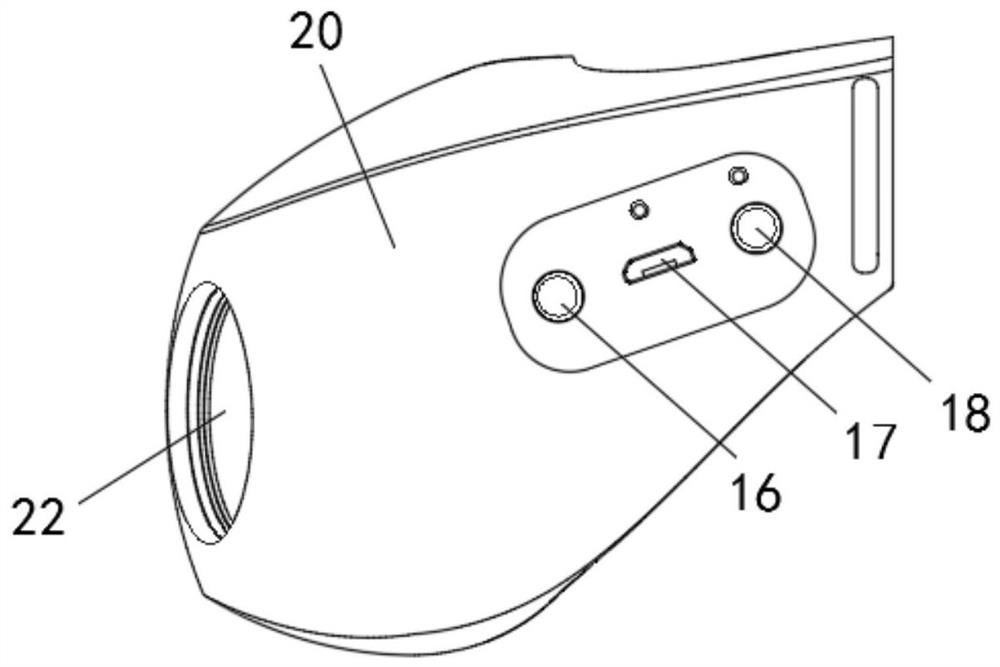 Automatic training instrument for preventing short-sighted of teenagers