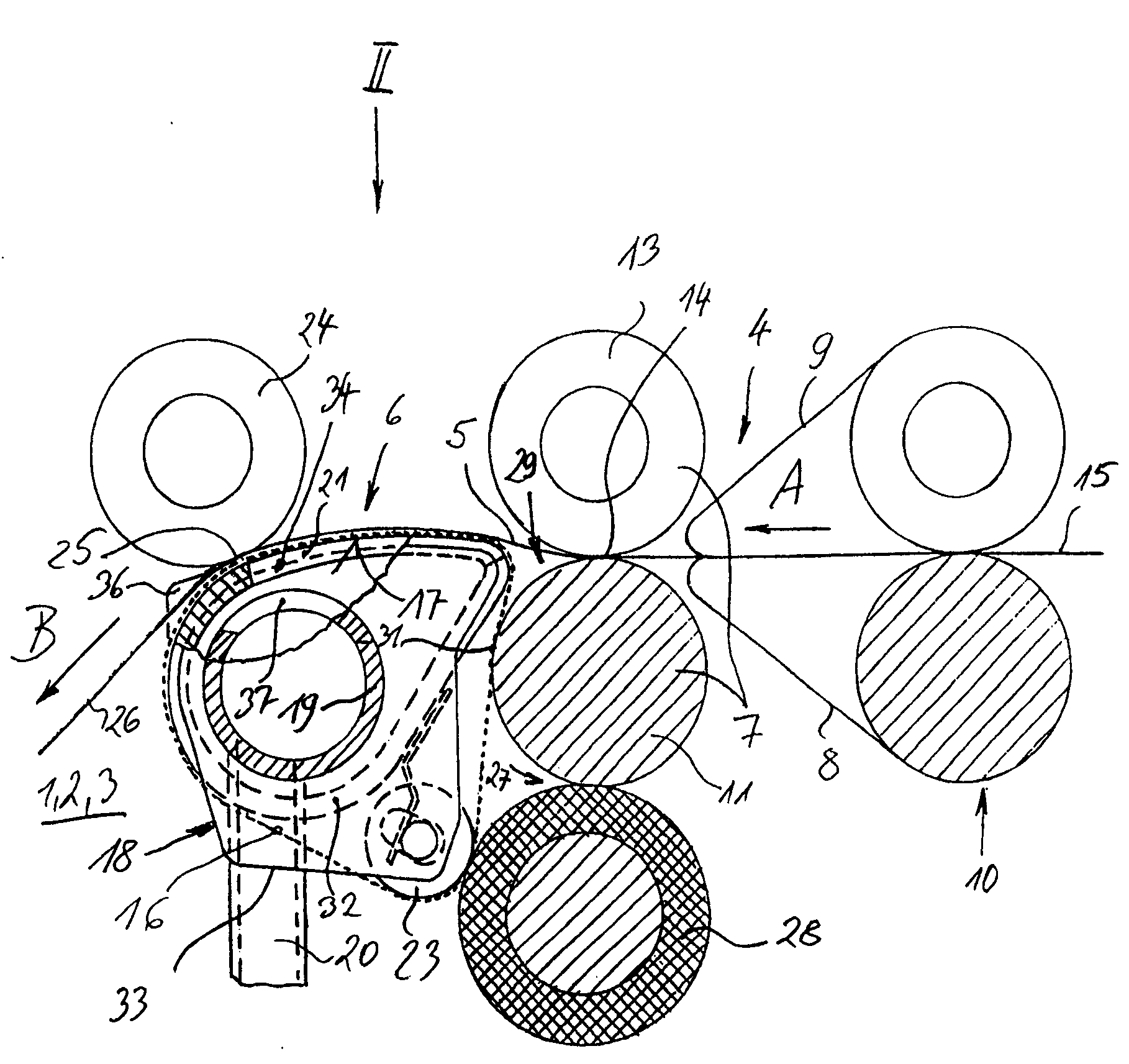 Spinning machine with many adjacently arranged spinning spindle position