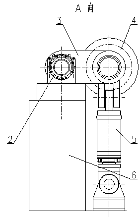 Novel material grinding device