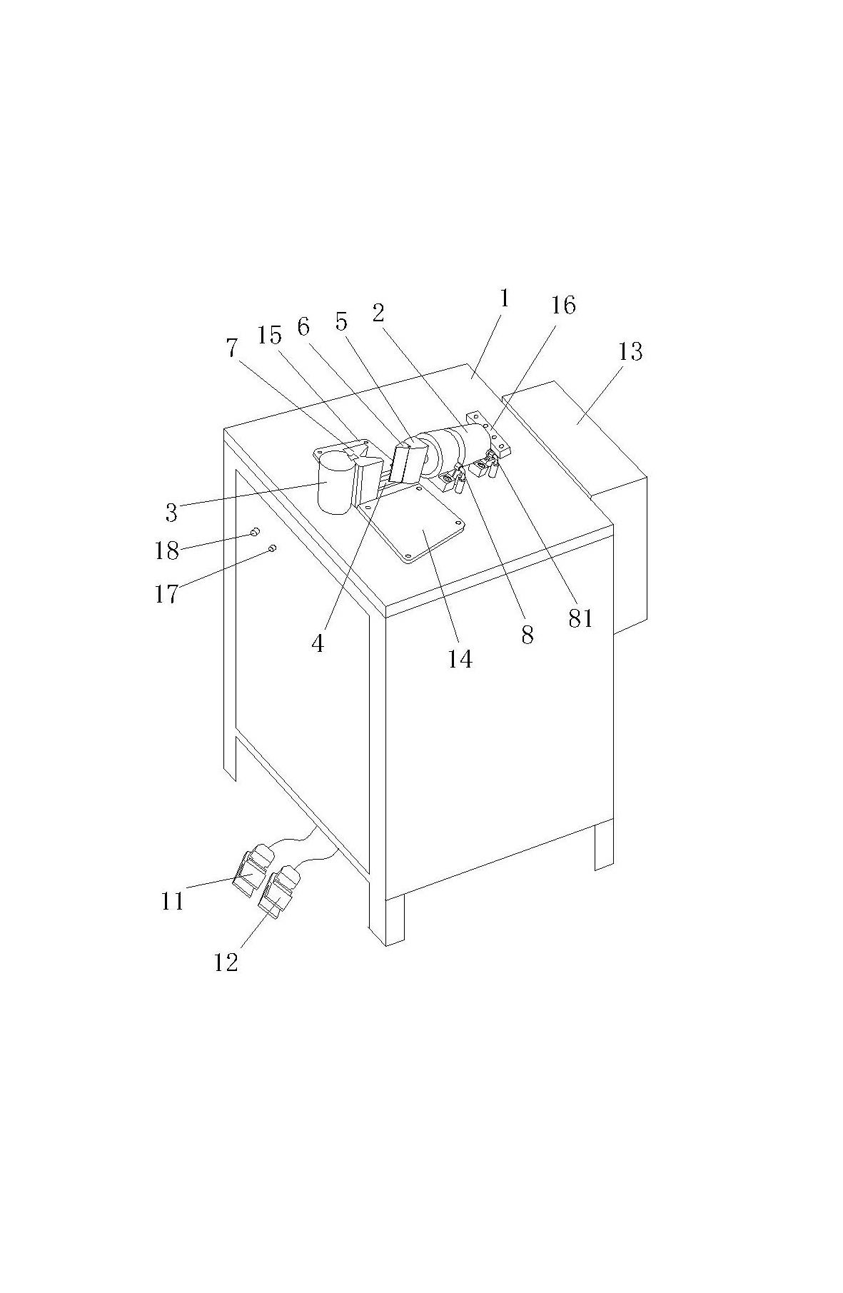 Small horizontal bending machine