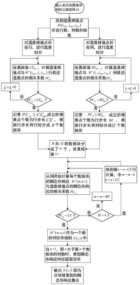 Aerospace heat-proof material impact damage characteristic type determination method