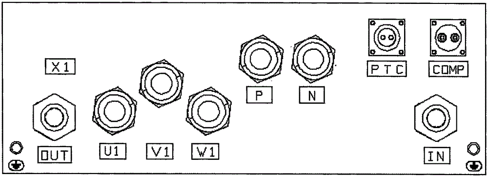 High-voltage integrated control system for electric car