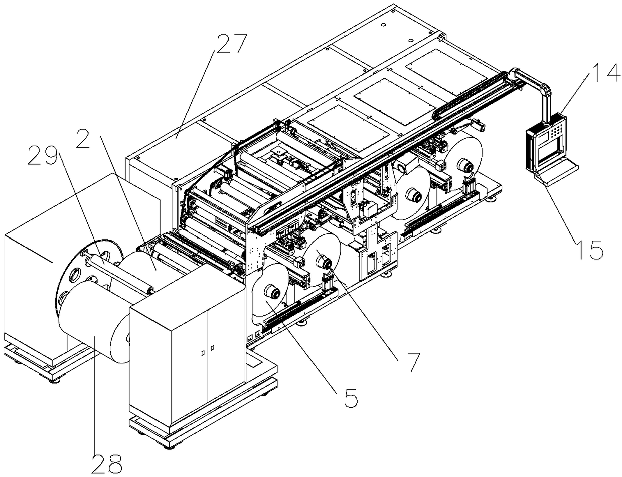 Full-automatic high-speed pre-splitting machine