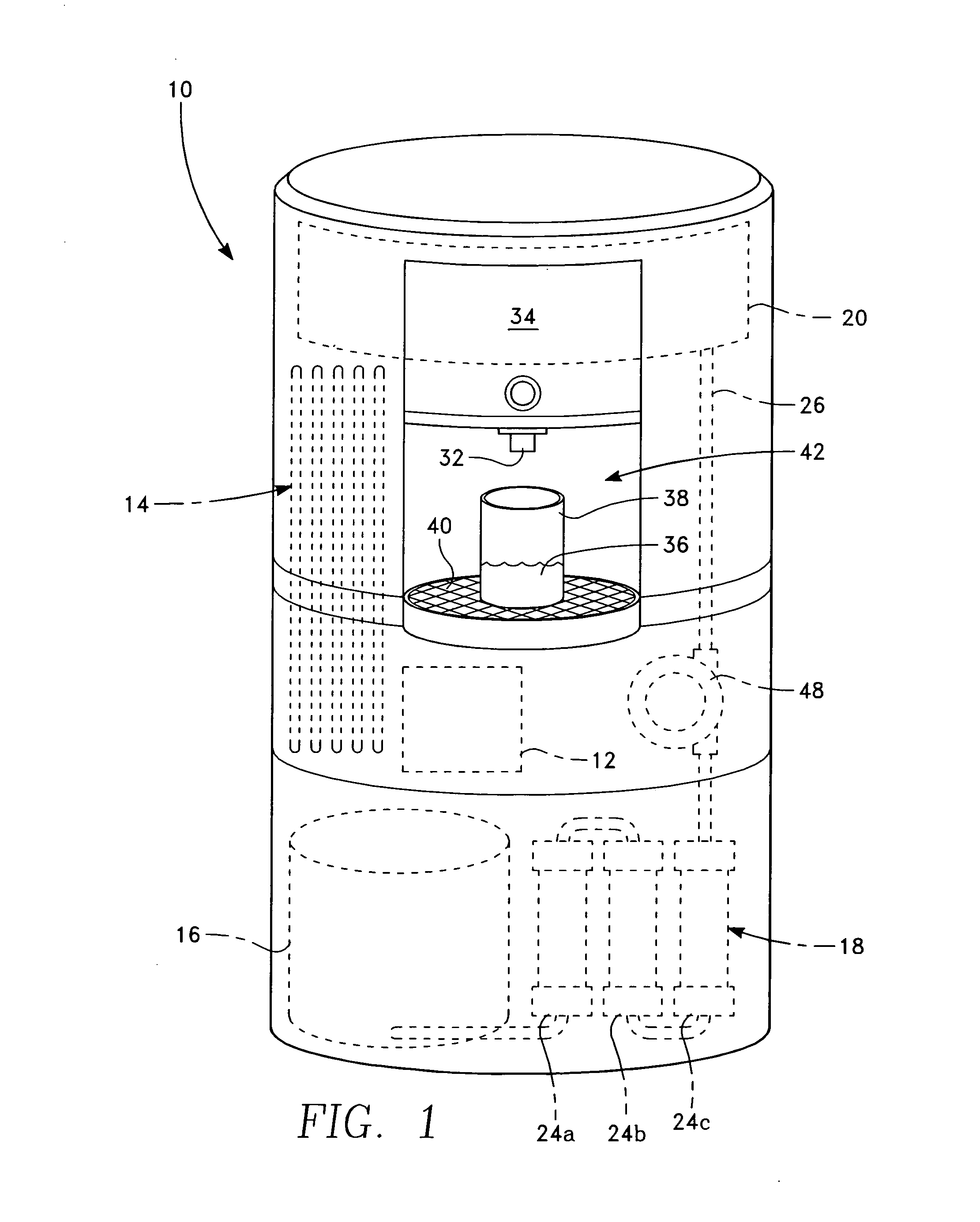 Method and apparatus for dehumidifying atmospheric moisture and purifying same