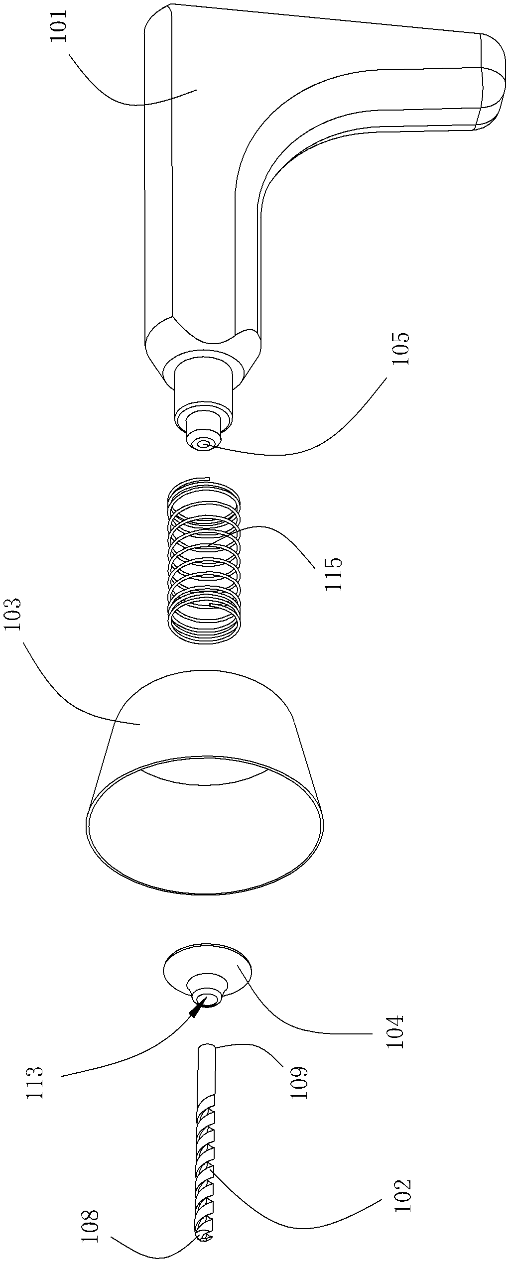 Dustproof device and electric hand drill