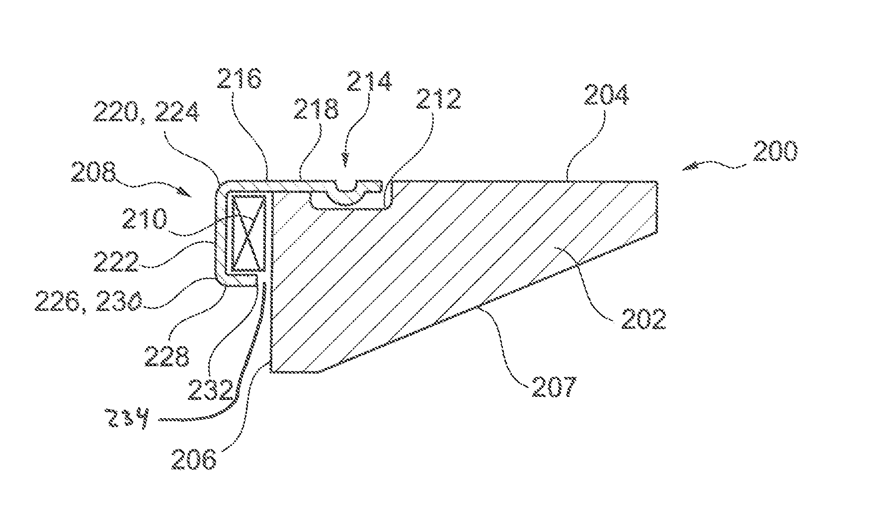 Bearing race with integrated spring