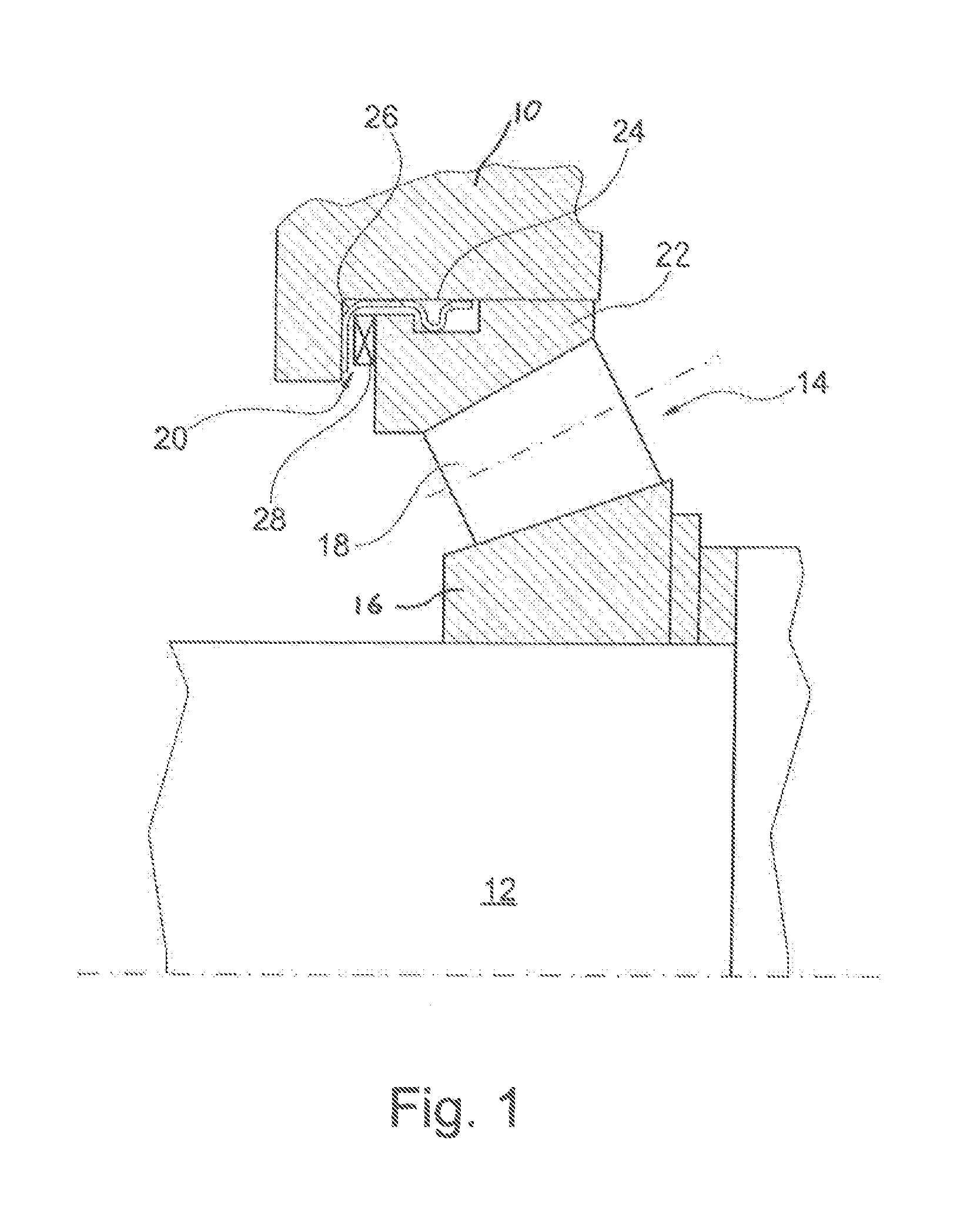 Bearing race with integrated spring