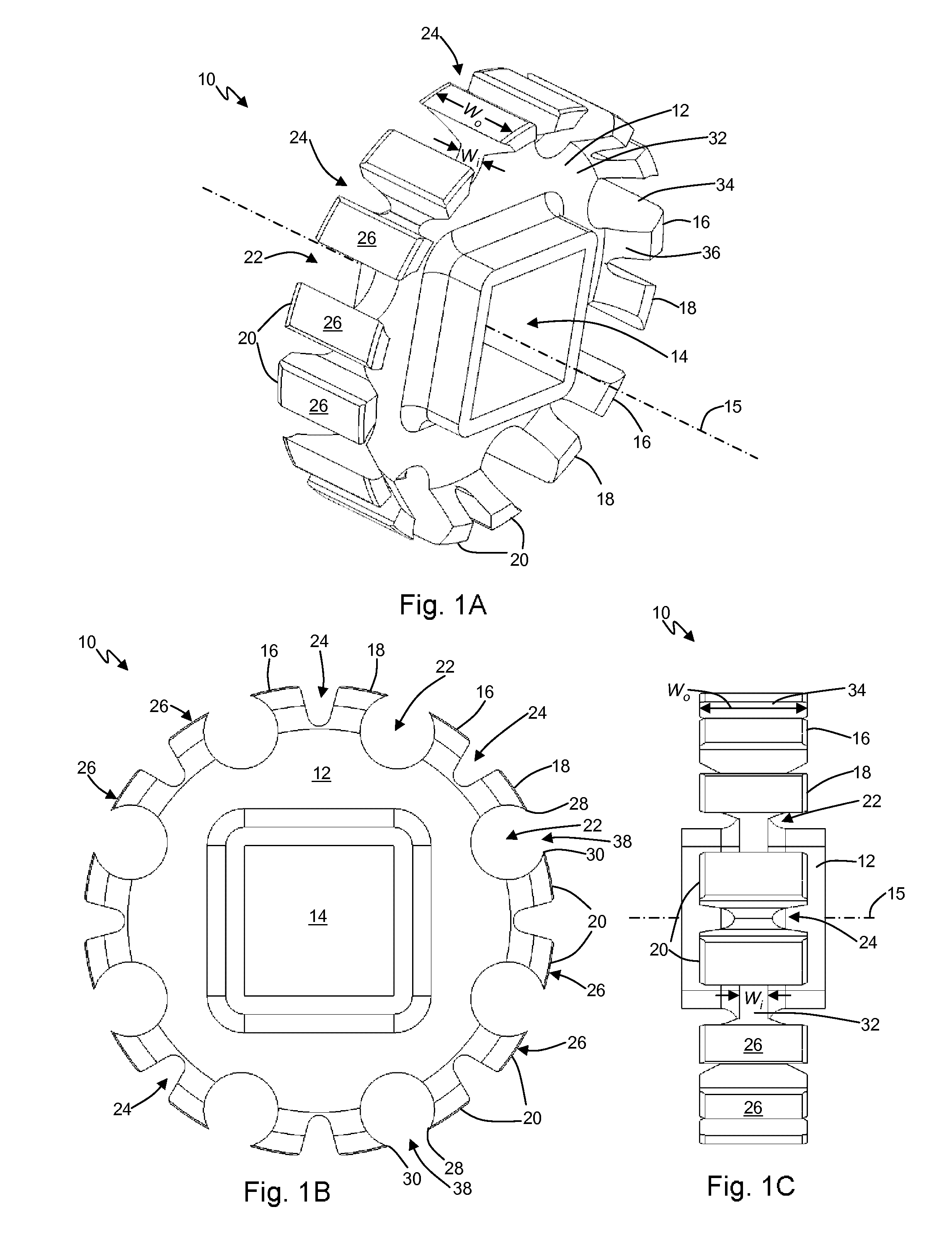 Sprockets for a flexible conveyor belt and conveyor belt system