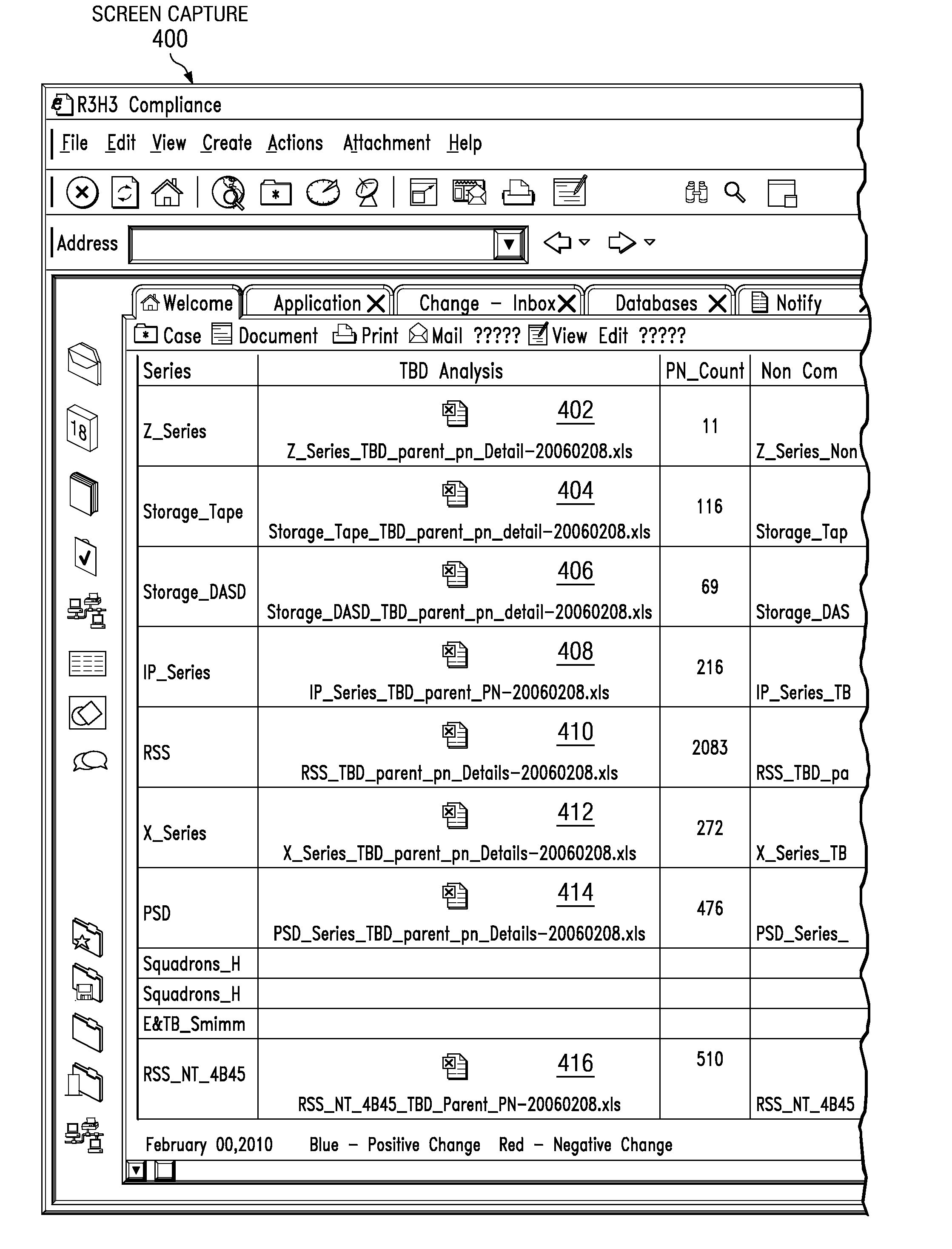 Attachment activation in screen captures