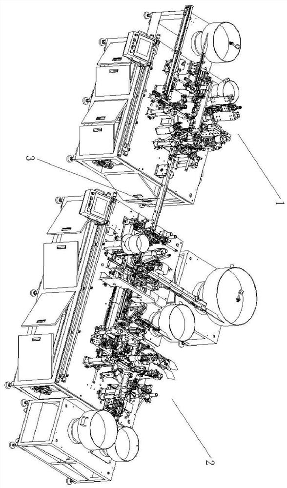 Automatic hinge production equipment