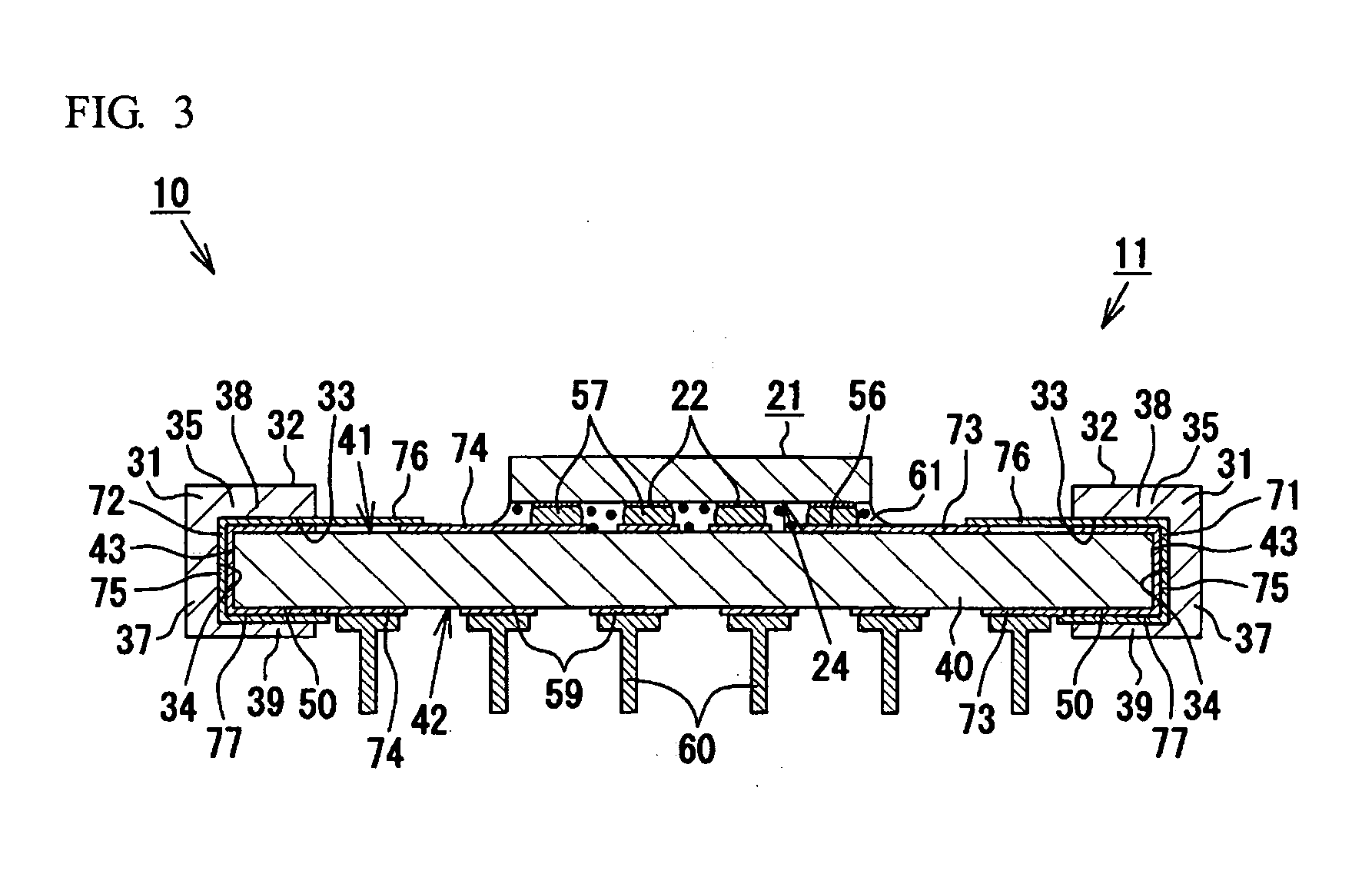 Wiring substrate with reinforcing member