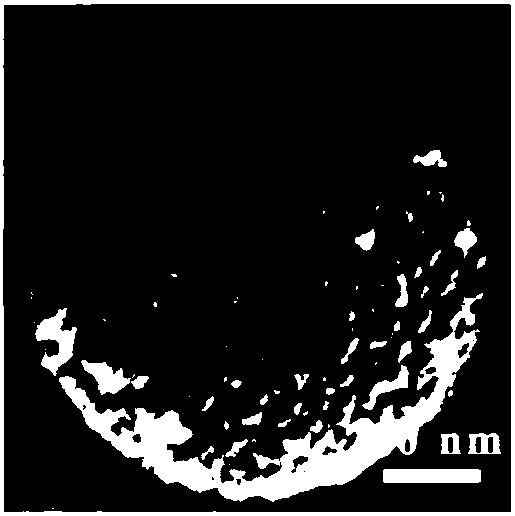 Method for preparing titanium-doped multistage porous silica/nano tungsten oxide composite electrochromic thin film